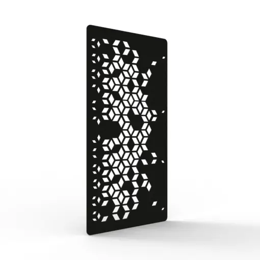 Acouline Vine hanging acoustic screen, 1200mm W x 2400mm H, Coal