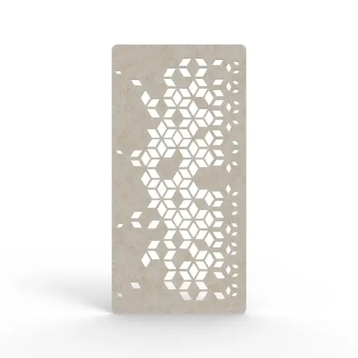 Acouline Vine hanging acoustic screen, 1200mm W x 2400mm H, Truffle