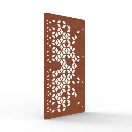 Acouline Vine hanging acoustic screen, 1200mm W x 2400mm H, Ember
