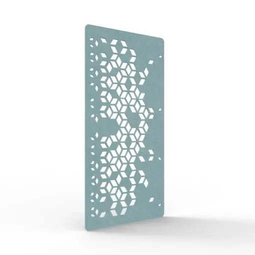 Acouline Vine hanging acoustic screen, 1200mm W x 2400mm H, Stream