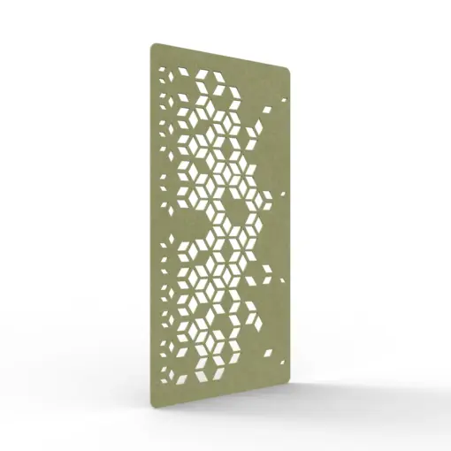 Acouline Vine hanging acoustic screen, 1200mm W x 2400mm H, Fern