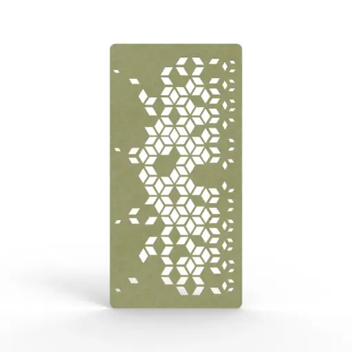 Acouline Vine hanging acoustic screen, 1200mm W x 2400mm H, Fern