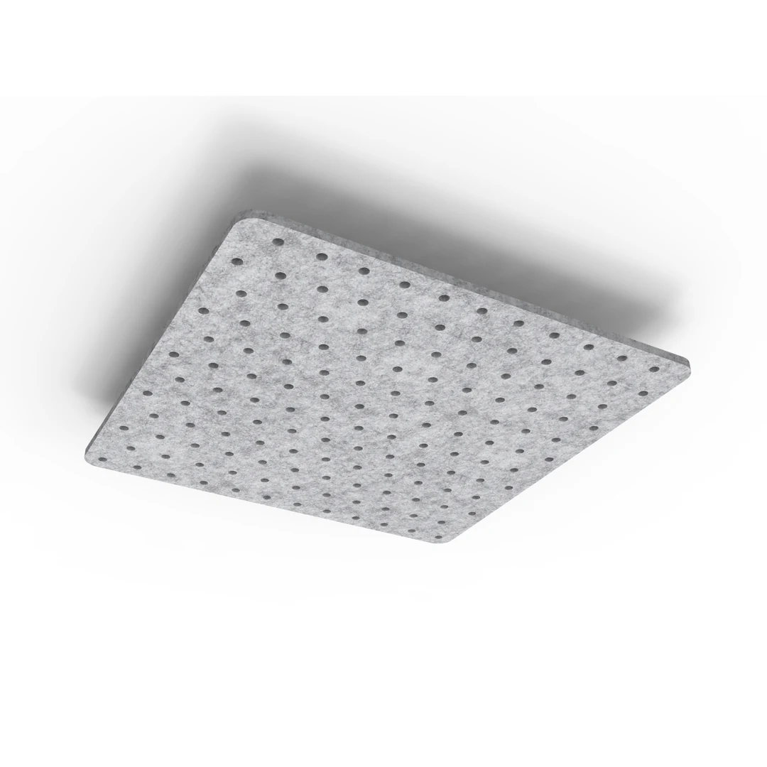 Acouline Core Ripple ceiling panel, 1200mm x 1200mm, Flint