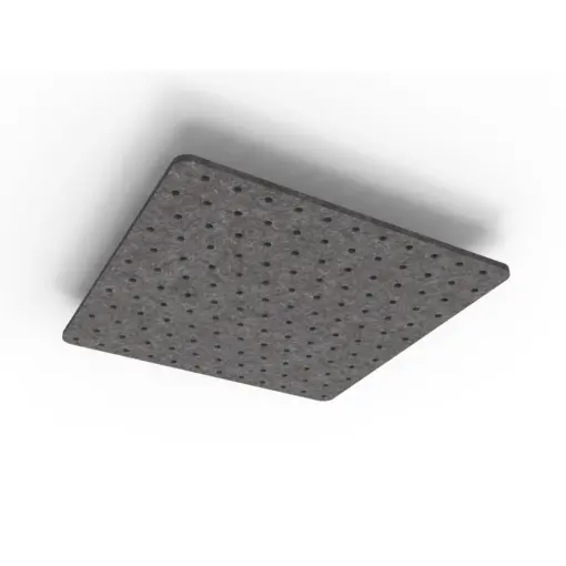 Acouline Core Ripple ceiling panel, 1200mm x 1200mm, Char