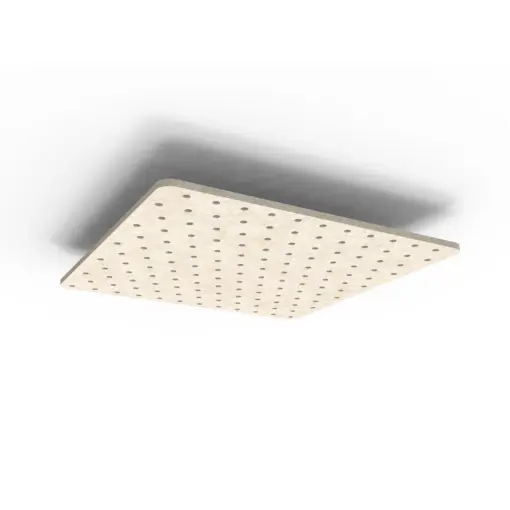 Acouline Core Ripple ceiling panel, 1200mm x 1200mm, Truffle