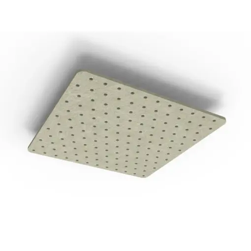 Acouline Core Ripple ceiling panel, 1200mm x 1200mm, Moss
