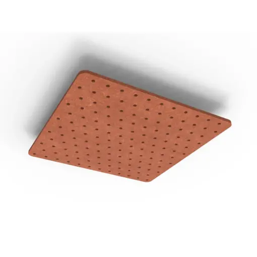 Acouline Core Ripple ceiling panel, 1200mm x 1200mm, Ember