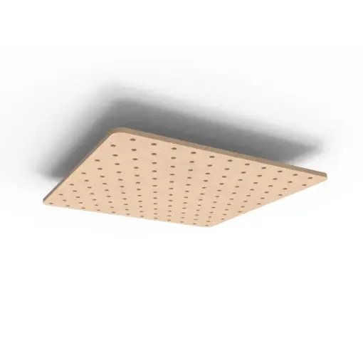 Acouline Core Ripple ceiling panel, 1200mm x 1200mm, Clay