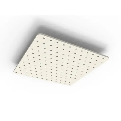 Acouline Core Ripple ceiling panel, 1200mm x 1200mm, Frost