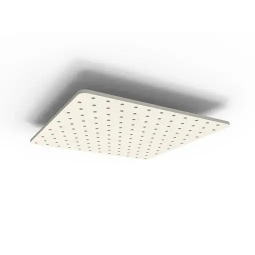 Acouline Core Ripple ceiling panel, 1200mm x 1200mm, Frost