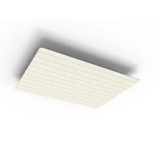 Acouline Core V Groove Ascend ceiling panel, 1200mm x 1200mm, Frost