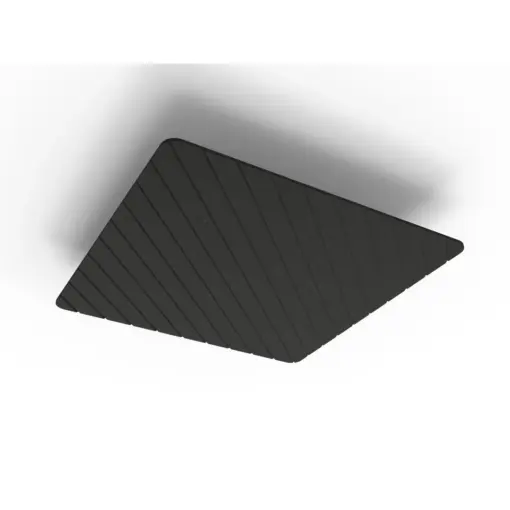 Acouline Core V Groove Glide ceiling panel, 1200mm x 1200mm, Coal