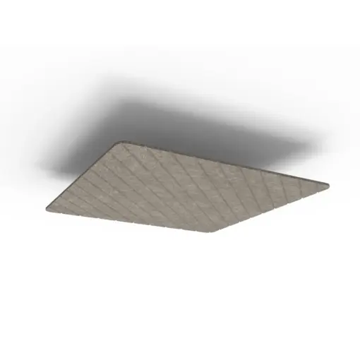 Acouline Core V Groove Glide ceiling panel, 1200mm x 1200mm, Drift