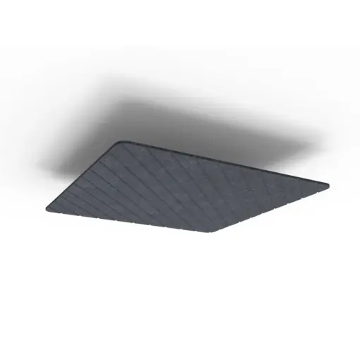 Acouline Core V Groove Glide ceiling panel, 1200mm x 1200mm, Lake