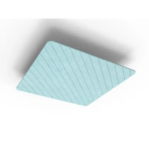 Acouline Core V Groove Glide ceiling panel, 1200mm x 1200mm, Stream