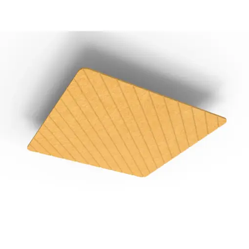 Acouline Core V Groove Glide ceiling panel, 1200mm x 1200mm, Reed