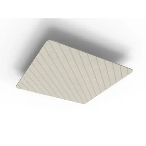 Acouline Core V Groove Glide ceiling panel, 1200mm x 1200mm, Mist