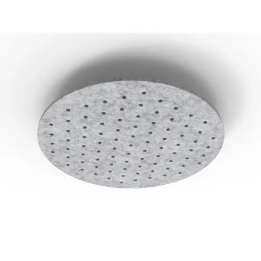 Acouline Halo Ripple ceiling panel, 1180mm diameter, Flint