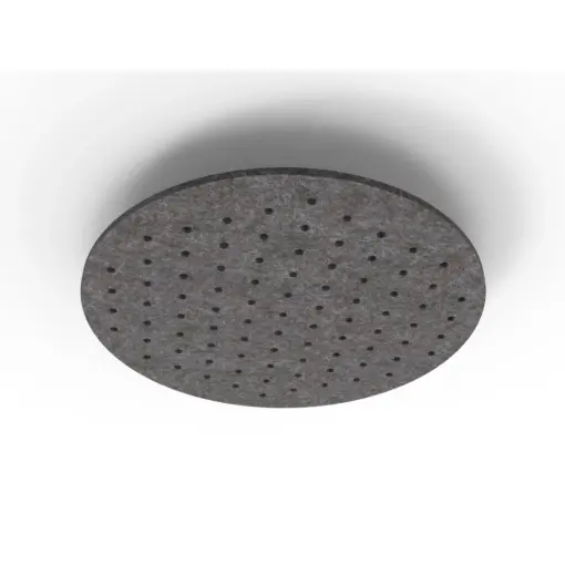Acouline Halo Ripple ceiling panel, 1180mm diameter, Char