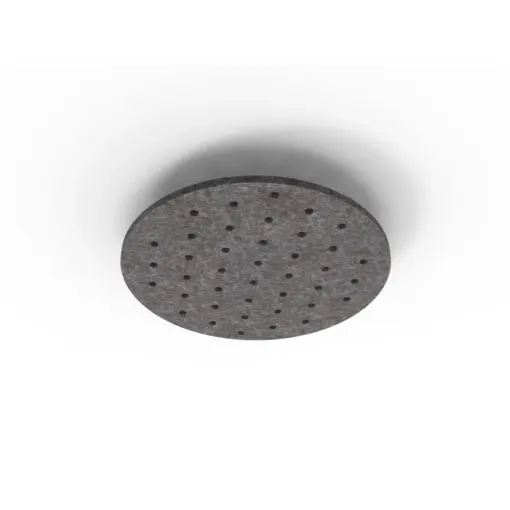 Acouline Halo Ripple ceiling panel, 790mm diameter, Char