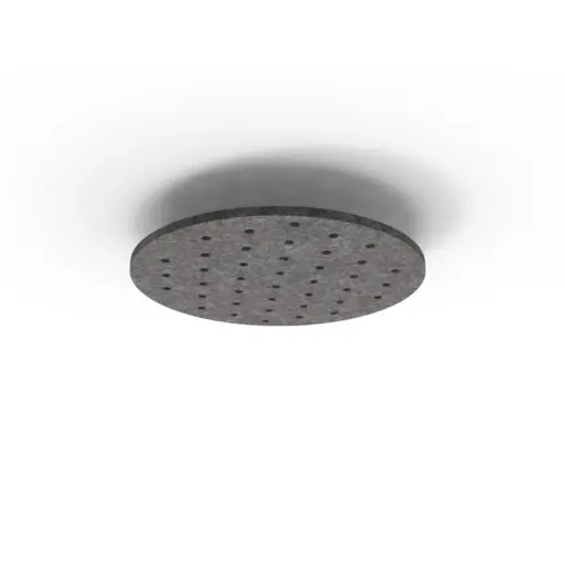 Acouline Halo Ripple ceiling panel, 790mm diameter, Char