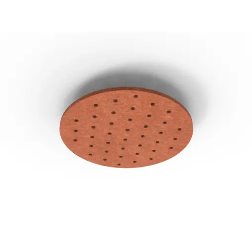Acouline Halo Ripple ceiling panel, 790mm diameter, Ember