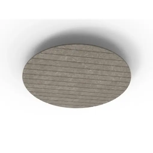 Acouline Halo V Groove ceiling panel, 1180mm diameter, Drift