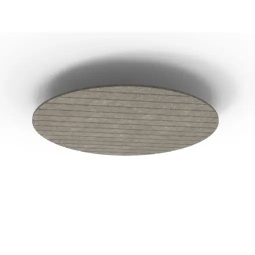 Acouline Halo V Groove ceiling panel, 1180mm diameter, Drift