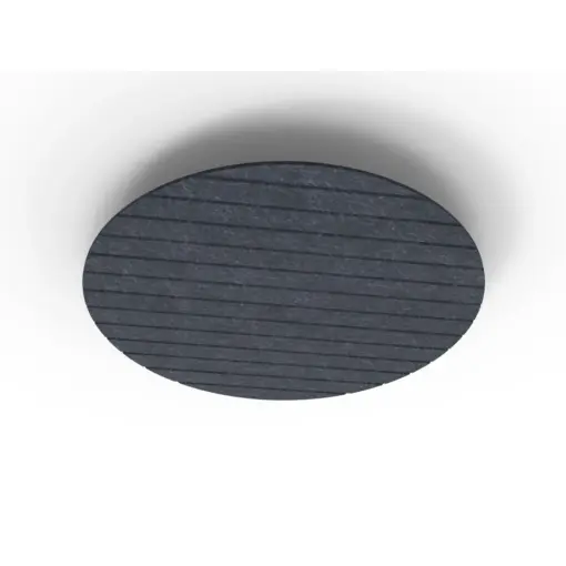 Acouline Halo V Groove ceiling panel, 1180mm diameter, Lake