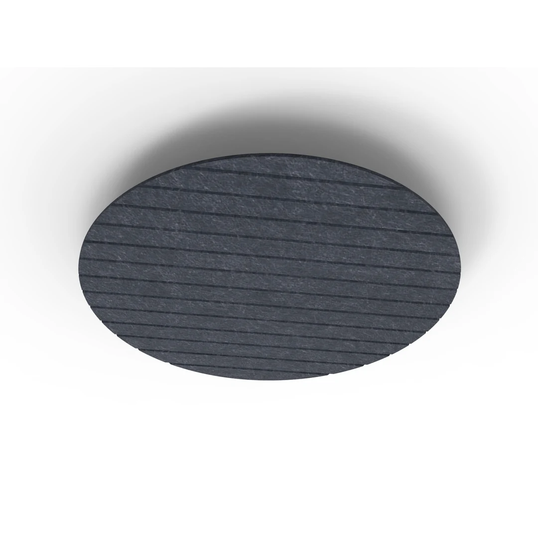 Acouline Halo V Groove ceiling panel, 1180mm diameter, Lake