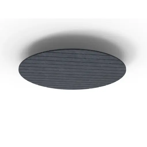 Acouline Halo V Groove ceiling panel, 1180mm diameter, Lake