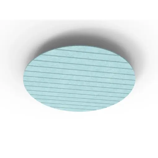 Acouline Halo V Groove ceiling panel, 1180mm diameter, Stream