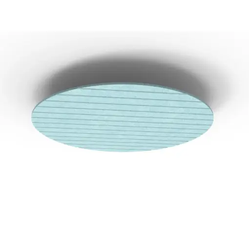 Acouline Halo V Groove ceiling panel, 1180mm diameter, Stream