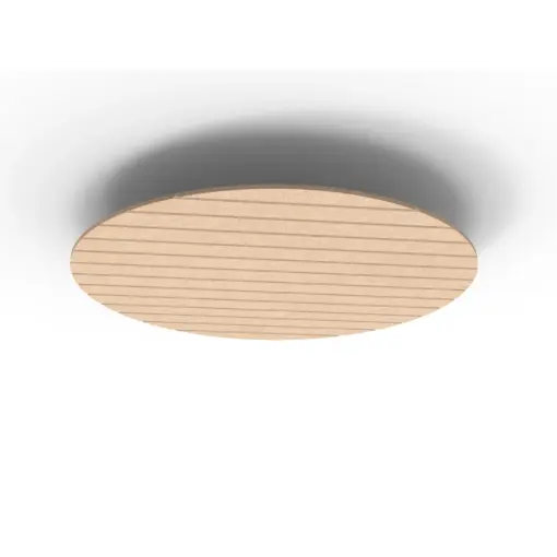Acouline Halo V Groove ceiling panel, 1180mm diameter, Clay