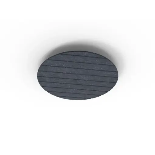 Acouline Halo V Groove ceiling panel, 790mm diameter, Lake