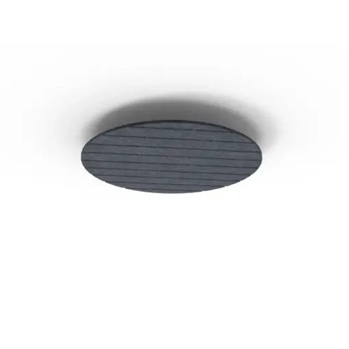 Acouline Halo V Groove ceiling panel, 790mm diameter, Lake