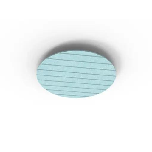 Acouline Halo V Groove ceiling panel, 790mm diameter, Stream