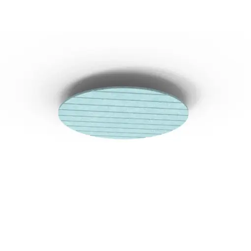 Acouline Halo V Groove ceiling panel, 790mm diameter, Stream