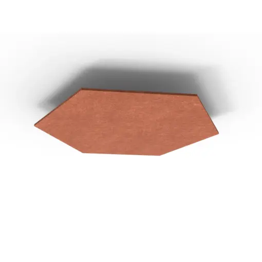 Acouline Hive Original ceiling panel, 1180mm nominal diameter, Ember
