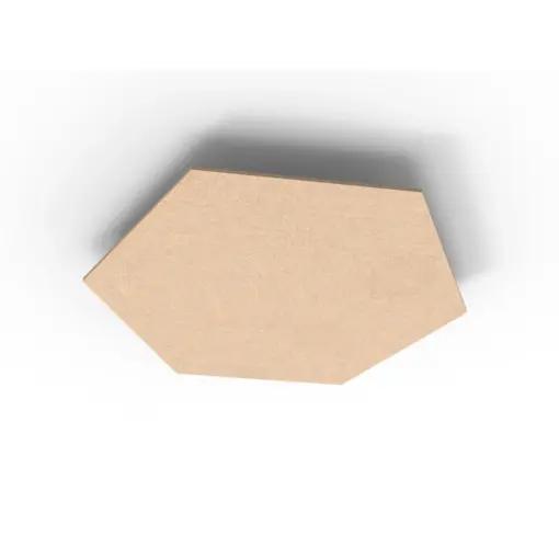 Acouline Hive Original ceiling panel, 1180mm nominal diameter, Clay