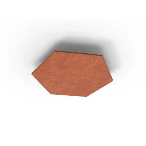 Acouline Hive Original ceiling panel, 790mm nominal diameter, Ember
