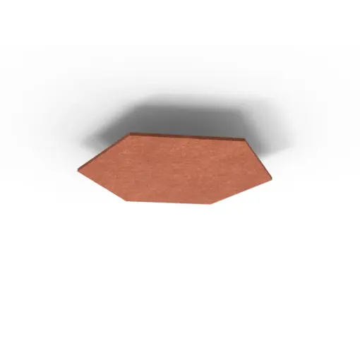 Acouline Hive Original ceiling panel, 790mm nominal diameter, Ember