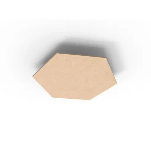 Acouline Hive Original ceiling panel, 790mm nominal diameter, Clay