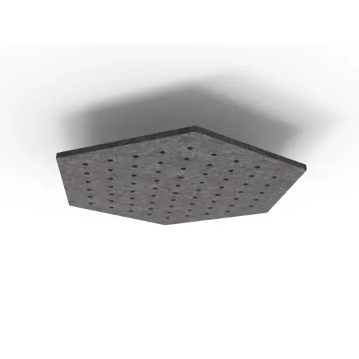 Acouline Hive Ripple ceiling panel, 1180mm nominal diameter, Char
