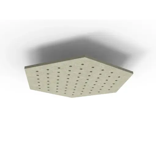Acouline Hive Ripple ceiling panel, 1180mm nominal diameter, Moss