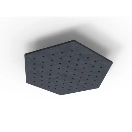 Acouline Hive Ripple ceiling panel, 1180mm nominal diameter, Lake
