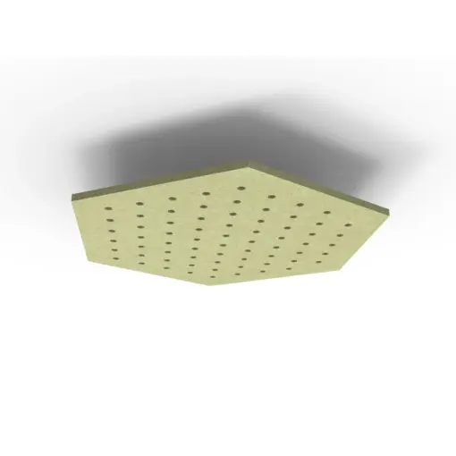 Acouline Hive Ripple ceiling panel, 1180mm nominal diameter, Fern