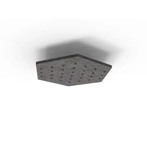Acouline Hive Ripple ceiling panel, 790mm nominal diameter, Char