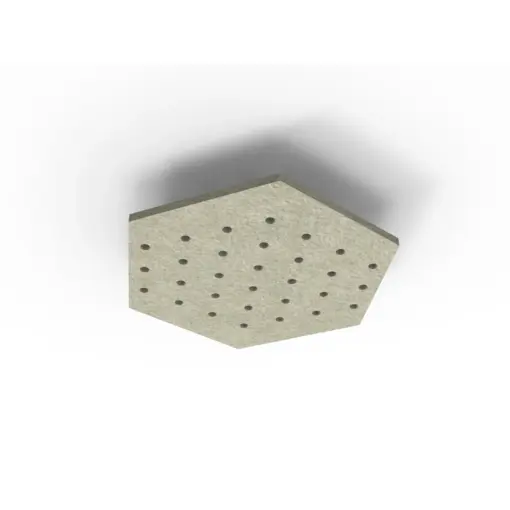 Acouline Hive Ripple ceiling panel, 790mm nominal diameter, Moss