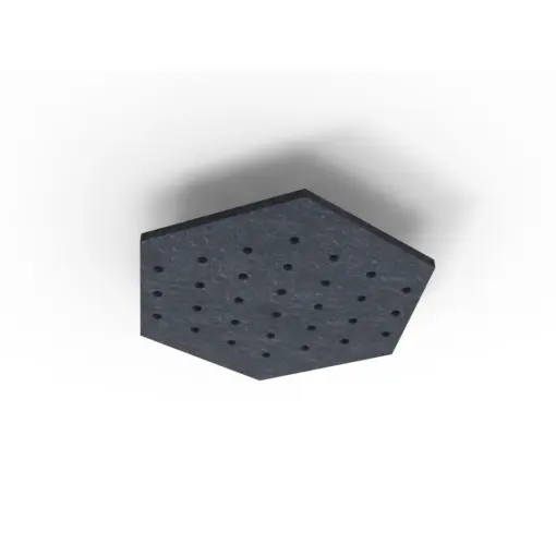 Acouline Hive Ripple ceiling panel, 790mm nominal diameter, Lake